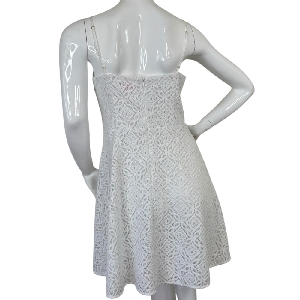 Lilly Pulitzer White Lace Spaghetti-Strap Mini Dress - Picture 13 of 14